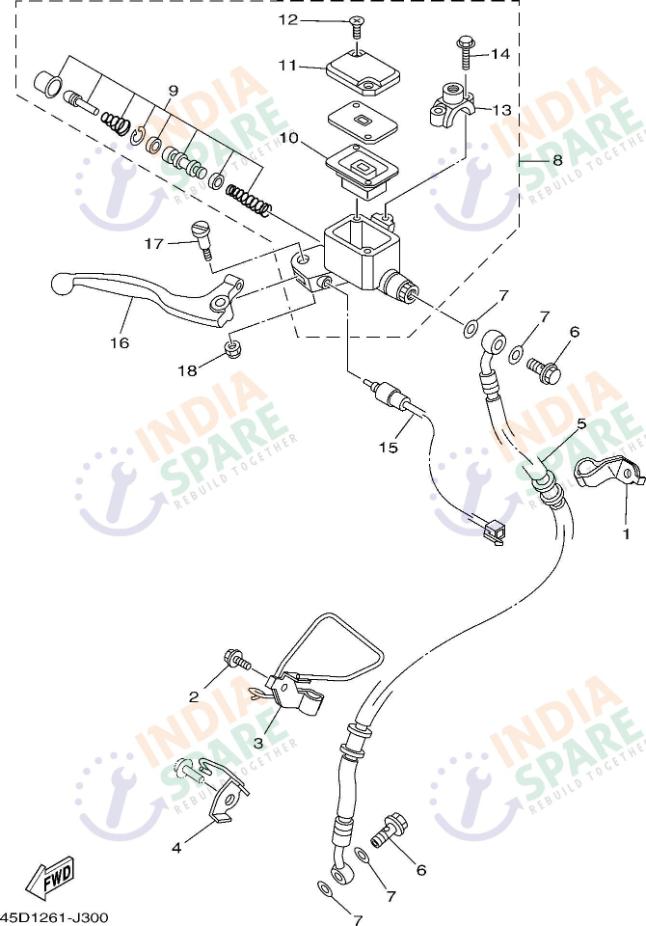 FRONT MASTER CYLINDER